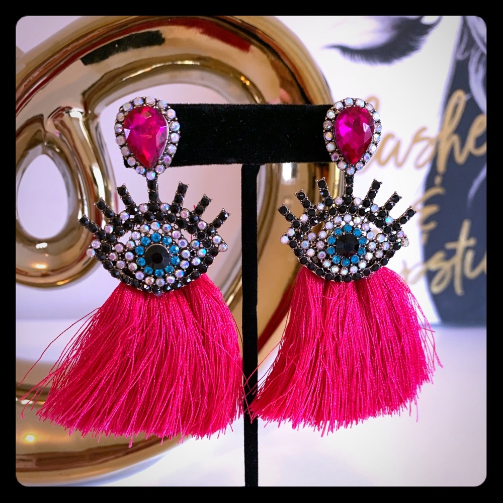 Beautiful Earrings pink!!